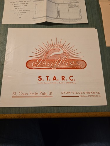 Catalogue side cars - side-cars, bufflier