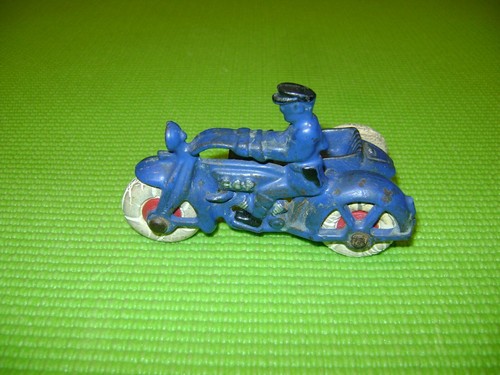 Hubley moto side car cop - hubley,