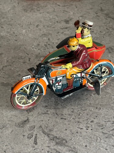 Jouet paya side car tole - jouet,