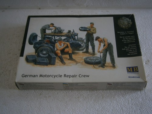 Maquette moto side car - maquette, german